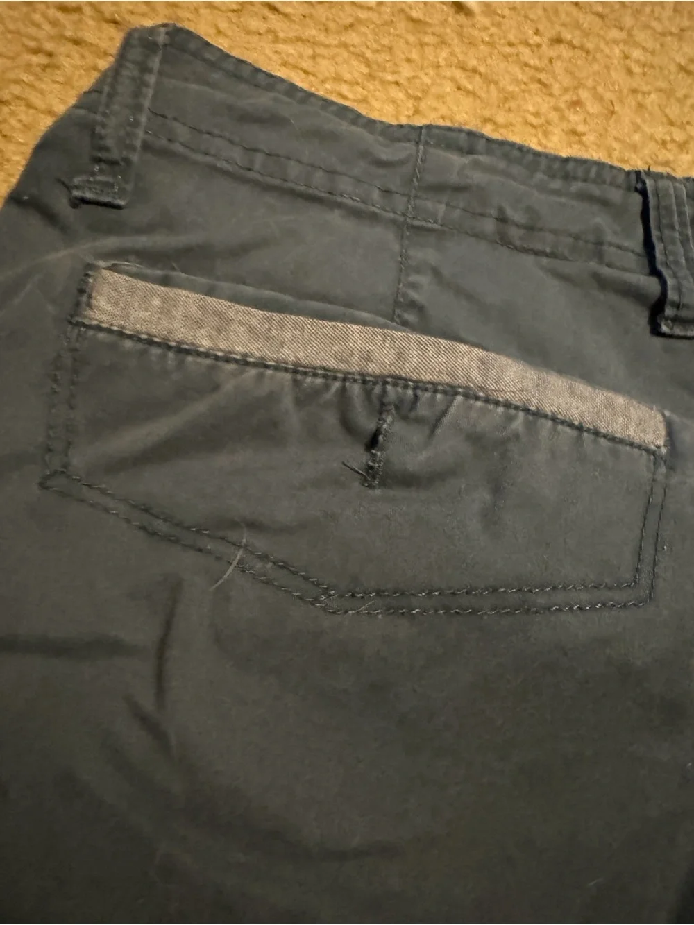 Paper Denim & Cloth Men's Cargo Shorts in Blue